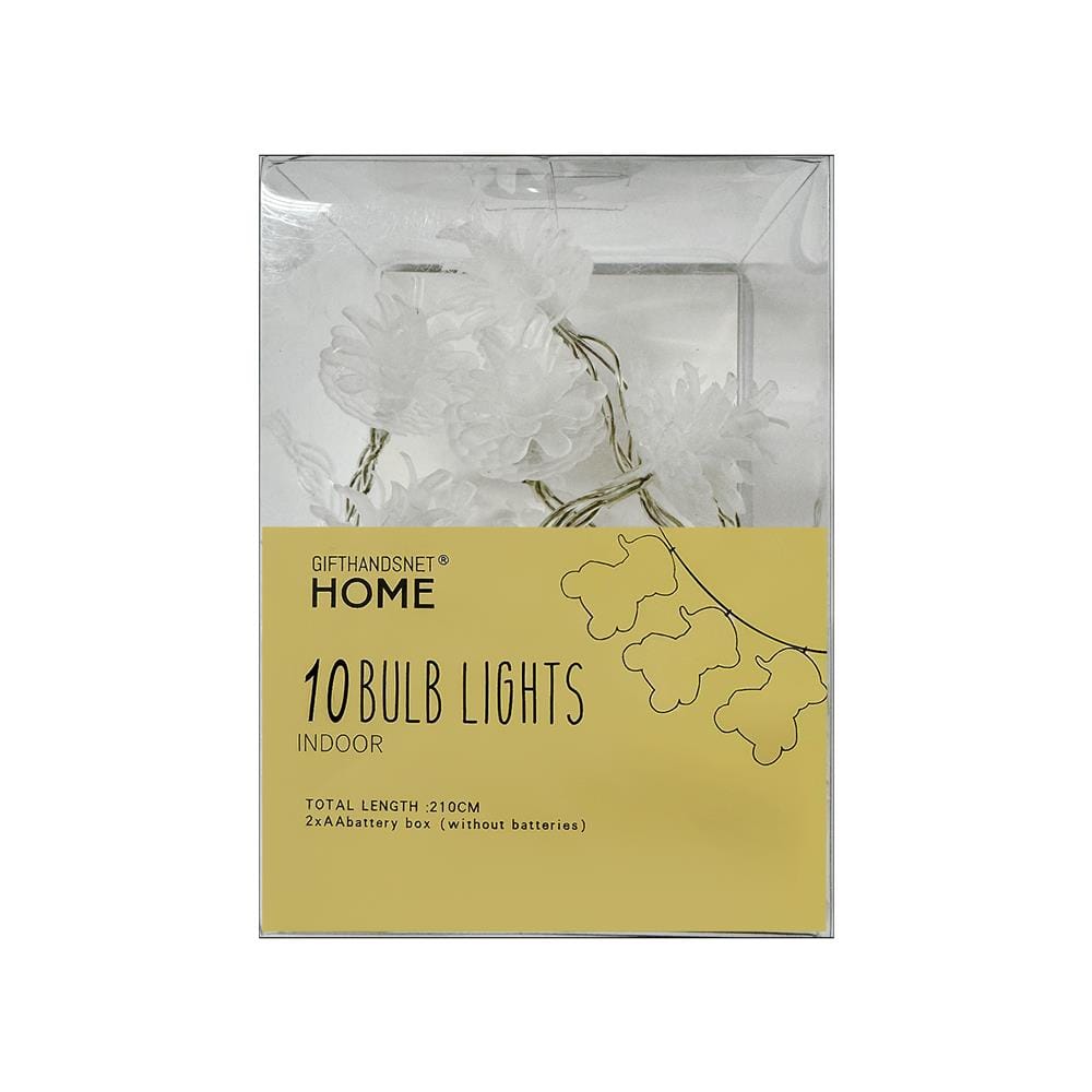 ไฟกะพริบ LED SIAMXMAS PINE CONES 1 วัตต์ 2.1 เมตร WARM WHITE