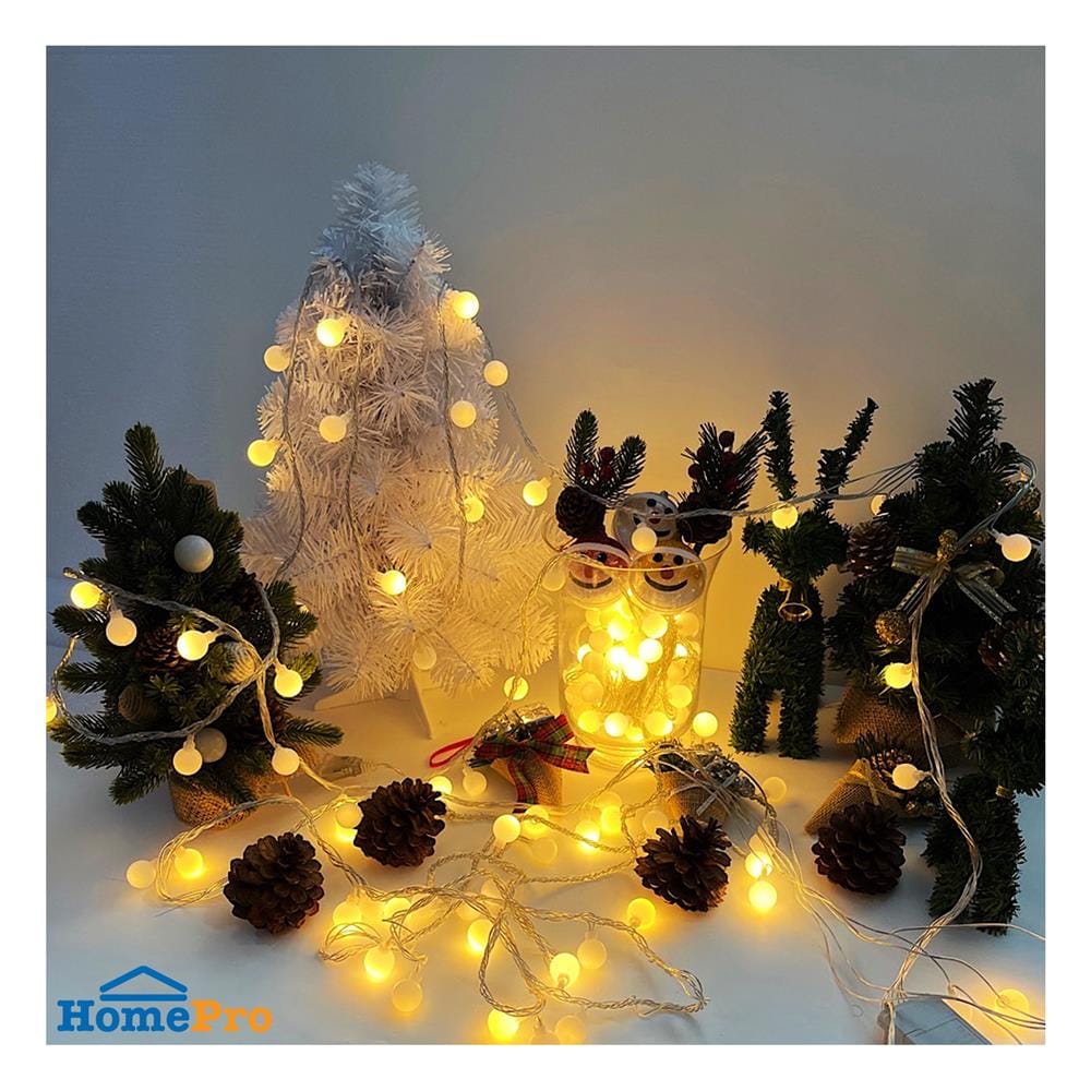 ไฟกะพริบ LED CARINI CHERRY 7 วัตต์ 10 เมตร WARM WHITE