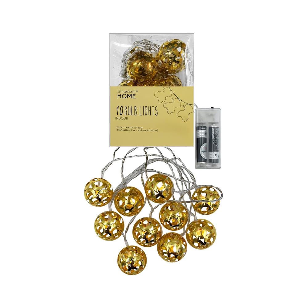 ไฟกะพริบ LED SIAMXMAS GOLDEN BALL 1 วัตต์ 2.1 เมตร WARM WHITE