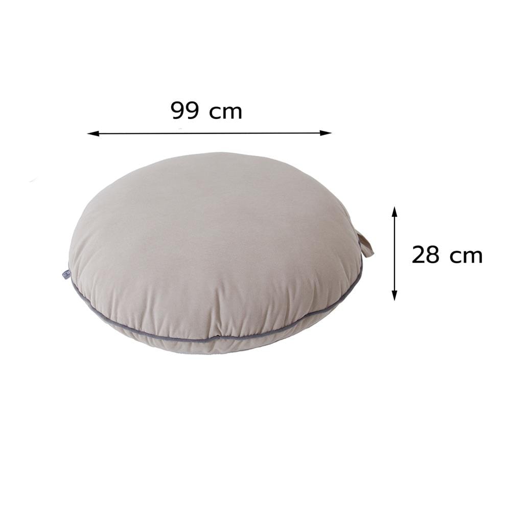 เบาะรองนั่ง HOME LIVING STYLE ZEN 39X39 นิ้ว สีครีม