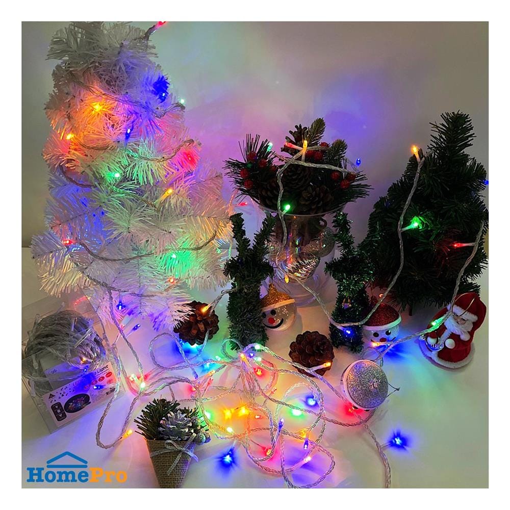 ไฟกะพริบ LED CARINI WHITE 7 วัตต์ 10 เมตร RGB