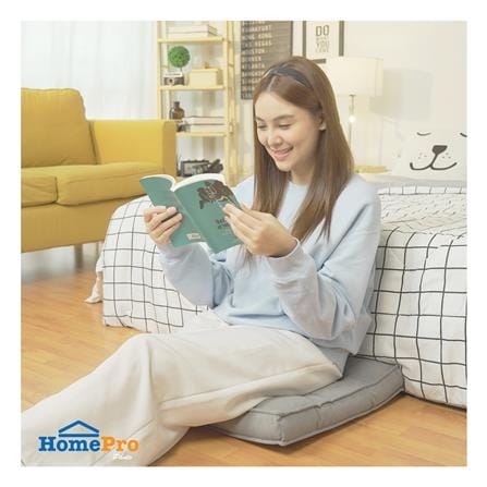 เบาะรองนั่ง HOME LIVING STYLE ZEN 17X17 นิ้ว สีเทา_5