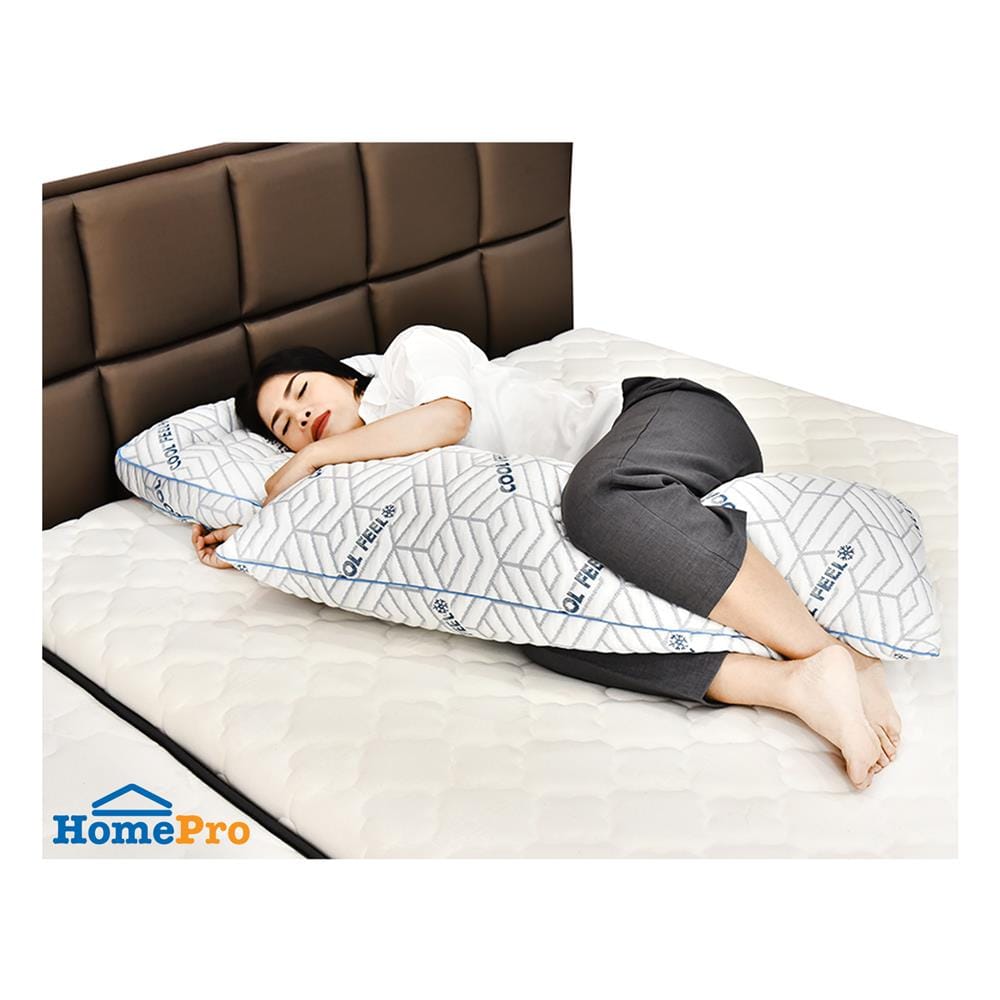 หมอน BODY ใยสังเคราะห์ SERA GRANDE 110x45x20 ซม. สีขาว