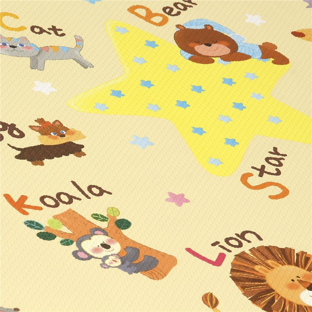 แผ่นอเนกประสงค์ HOME LIVING STYLE LION 130x190 ซม. สีเหลือง