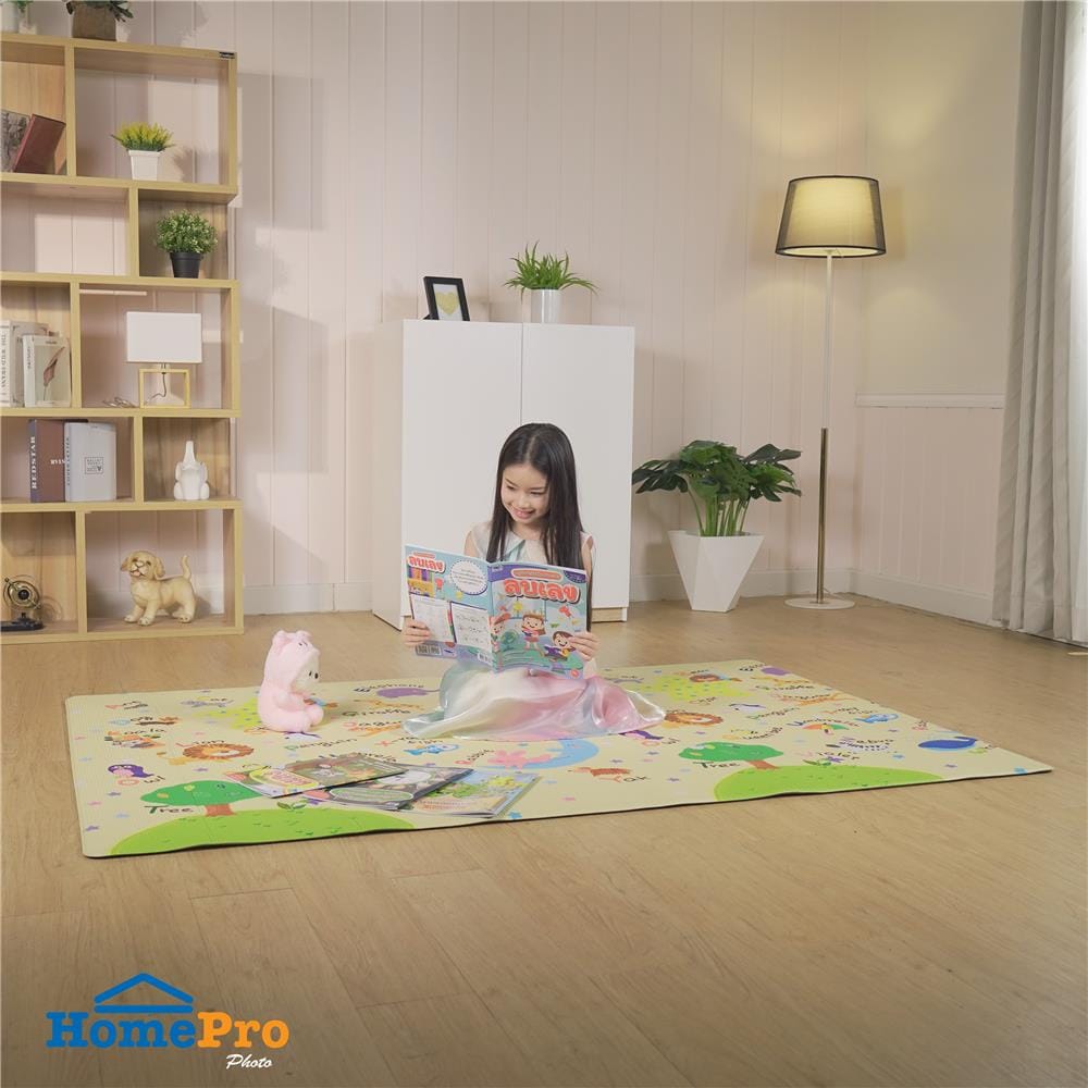 แผ่นอเนกประสงค์ HOME LIVING STYLE LION 130x190 ซม. สีเหลือง