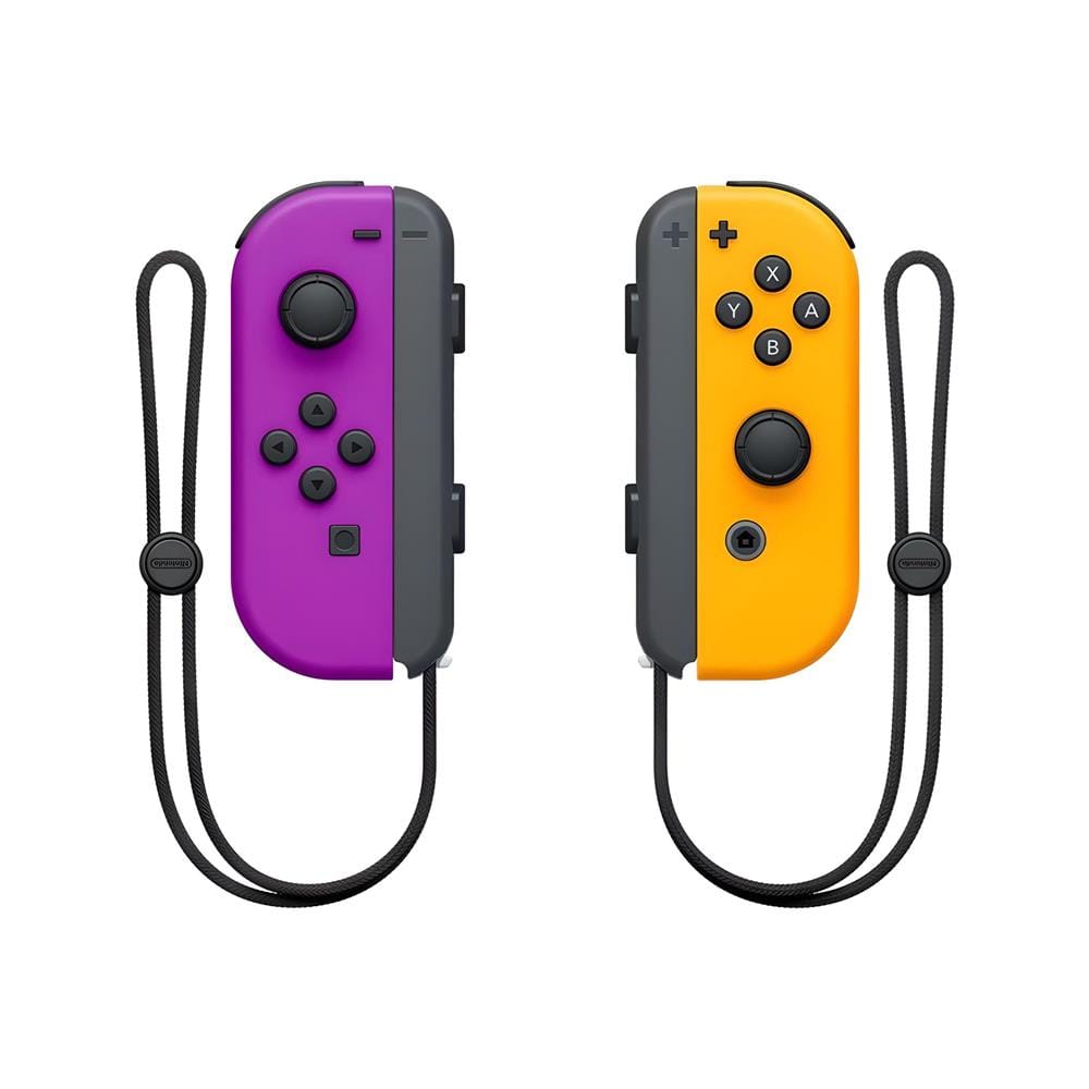 เกมคอนโทรลเลอร์ NINTENDO SWITCH JOY-CON NEON PURPLE/NEON ORANGE