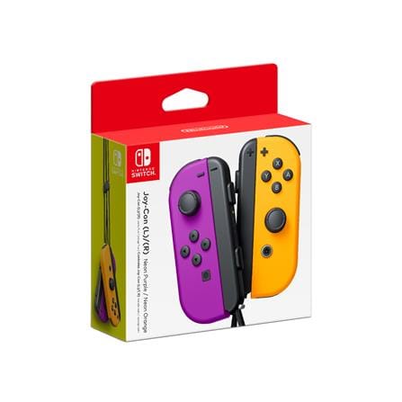 เกมคอนโทรลเลอร์ NINTENDO SWITCH JOY-CON NEON PURPLE/NEON ORANGE_1