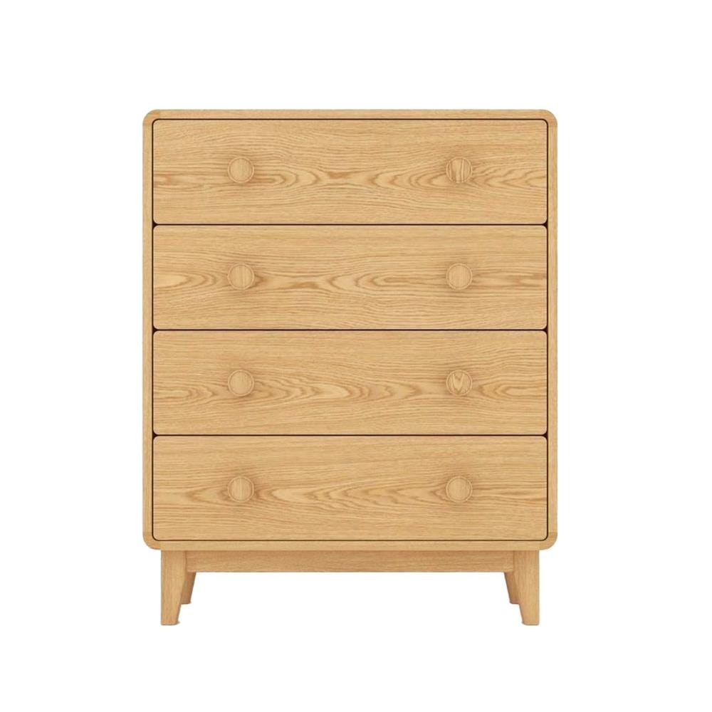 ตู้ลิ้นชัก 4 ลิ้นชัก SB FURNITURE HAGI 19218457 80 ซม. สีไม้อ่อน