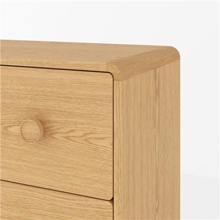 ตู้ลิ้นชัก 4 ลิ้นชัก SB FURNITURE HAGI 19218457 80 ซม. สีไม้อ่อน_2