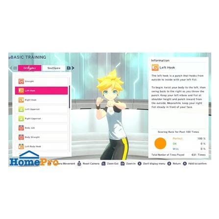 แผ่นเกม NINTENDO SWITCH FITNESS BOXING FEAT. HATSUNE MIKU_5