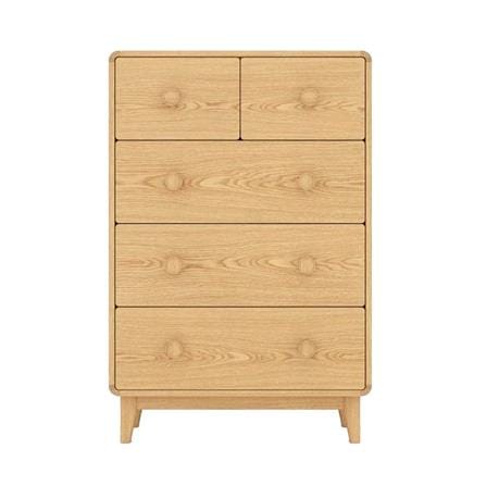ตู้ลิ้นชัก 5 ลิ้นชัก SB FURNITURE HAGI 19218458 80 ซม. สีไม้อ่อน_0