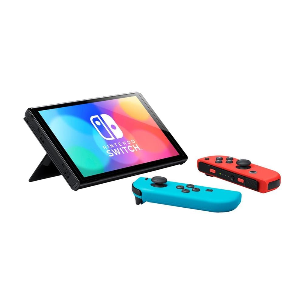 เกมคอนโซล NINTENDO SWITCH (OLED MODEL) NEON BLUE/NEON RED JOY-CON