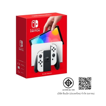 เกมคอนโซล NINTENDO SWITCH (OLED MODEL) WHITE JOY-CON_7