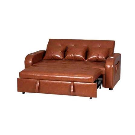 โซฟาเบด AS FURNITURE THANOS LBWB21 สีน้ำตาล_4