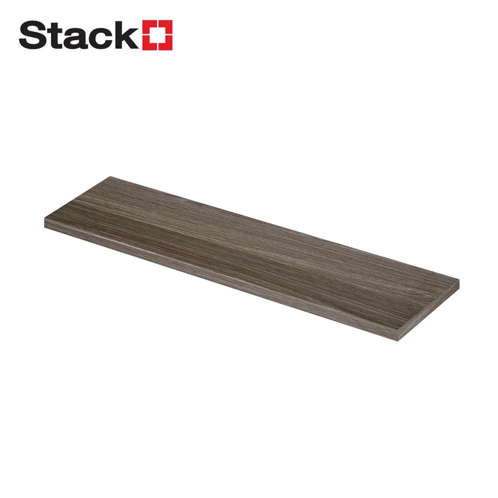 แผ่นชั้นไม้เมลามีน STACKO 80X20X1.6 ซม. สีวิชโอ๊ค