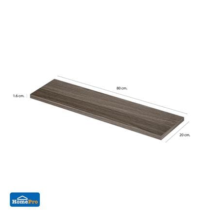 แผ่นชั้นไม้เมลามีน STACKO 80X20X1.6 ซม. สีวิชโอ๊ค_4