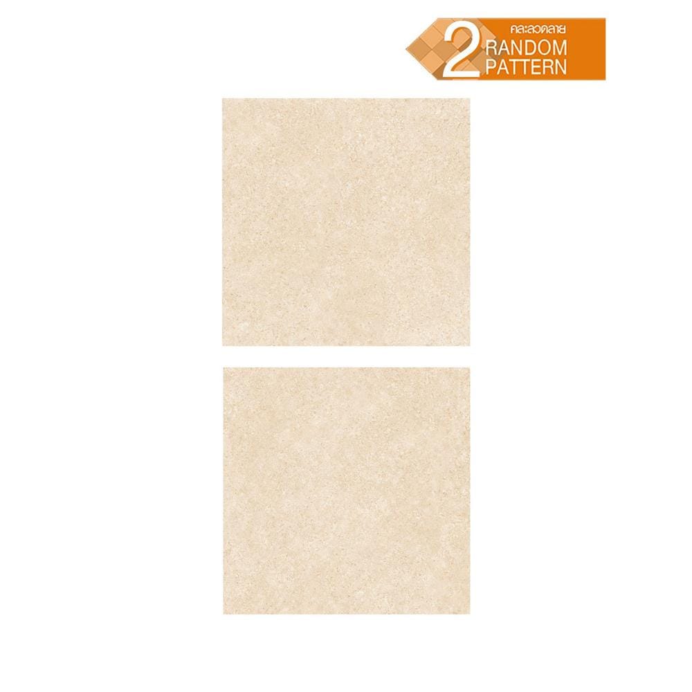 กระเบื้องพื้น 60x60 ซม. TARA เดอร์เรค เบจ PM 1.44 ตร.ม.