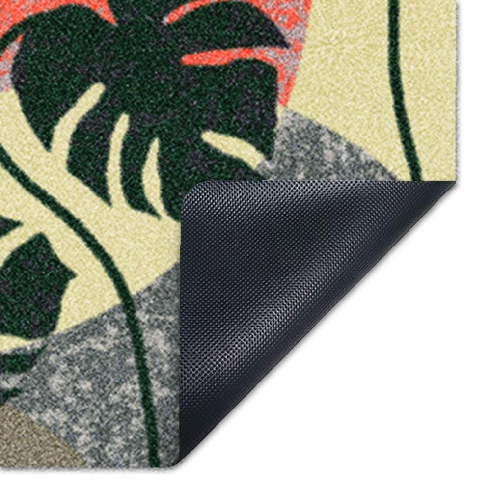 พรมเช็ดเท้าดักฝุ่น PRAW TROPICAL 50X75 ซม. สีเบจ