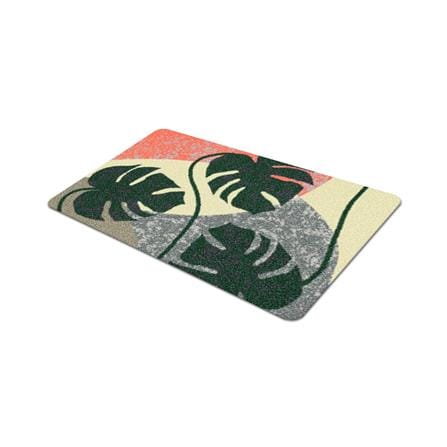 พรมเช็ดเท้าดักฝุ่น PRAW TROPICAL 50X75 ซม. สีเบจ_3