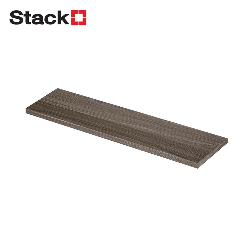 แผ่นชั้นไม้เมลามีน STACKO 60X20X1.6 ซม. สีวิชโอ๊ค