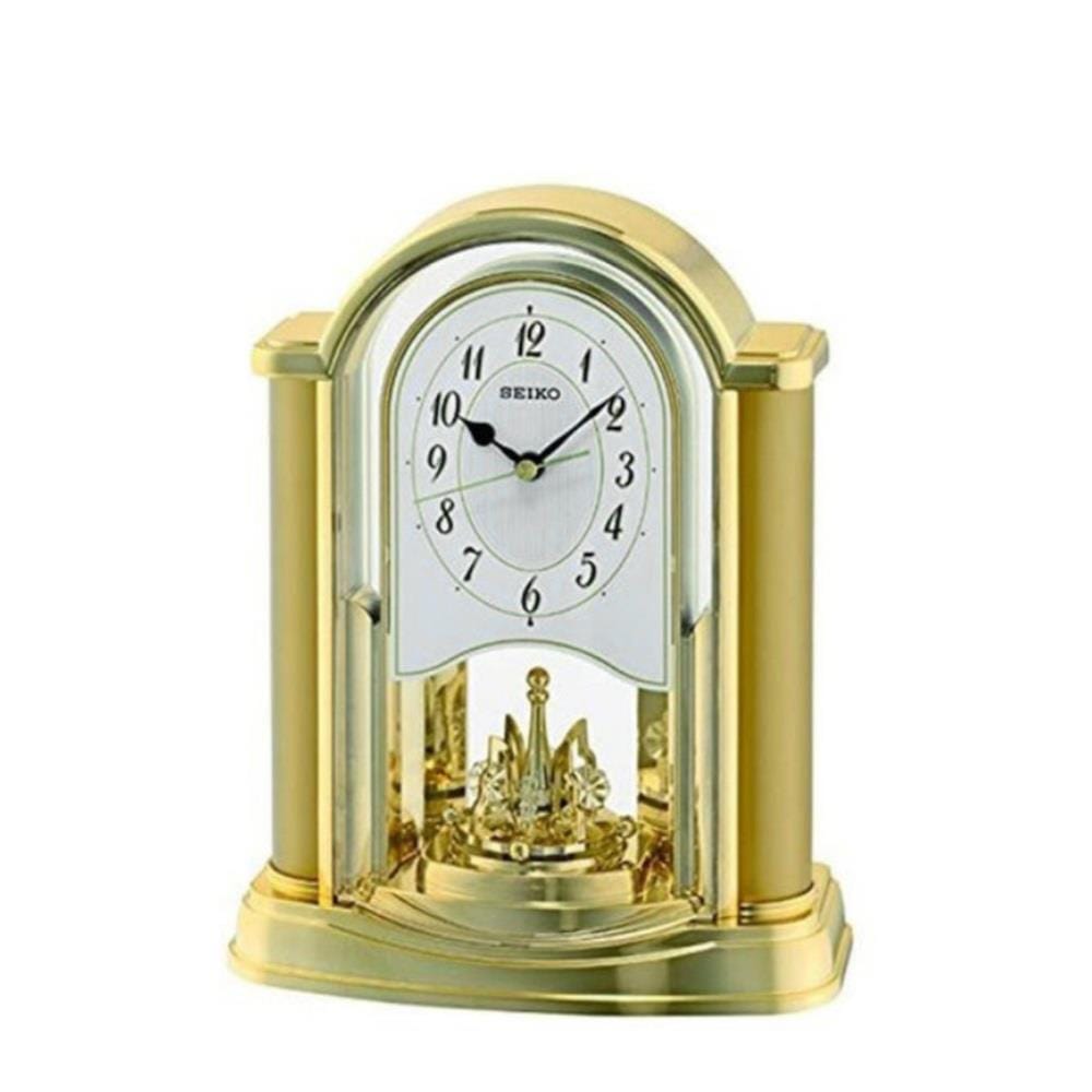 นาฬิกาตั้งโต๊ะ SEIKO CLOCKS QXN228G 10.4X8.2 นิ้ว สีทอง