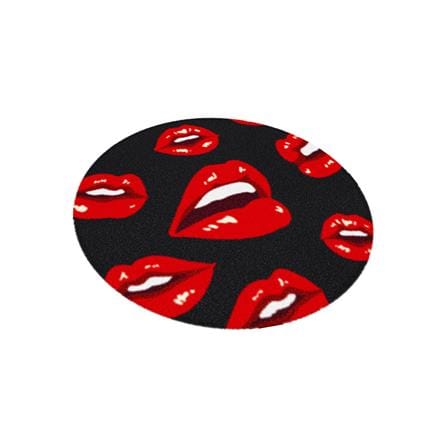 พรมเช็ดเท้าดักฝุ่น PRAW ROUND MAT 75X75 ซม. สีแดง_1