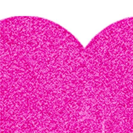 พรมเช็ดเท้าดักฝุ่น PRAW HEART-SH ROSE PINK 75X75 ซม. สีชมพู_1