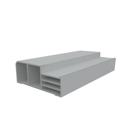 วงกบประตู UPVC MODERNWOOD 70X200 ซม. สีเทา_2