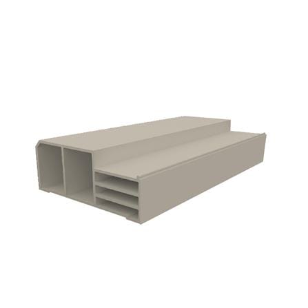 วงกบประตู UPVC MODERNWOOD 70X200 ซม. สีเบจ_2