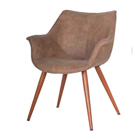 เก้าอี้ห้องอาหาร FURINTREND SEN1 BROWN FABRIC สีน้ำตาล_0