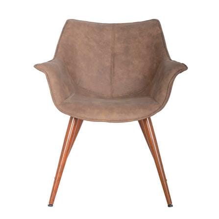 เก้าอี้ห้องอาหาร FURINTREND SEN1 BROWN FABRIC สีน้ำตาล_1