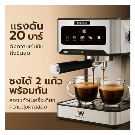 เครื่องชงกาแฟแรงดัน WORLDTECH WT-CM404_11