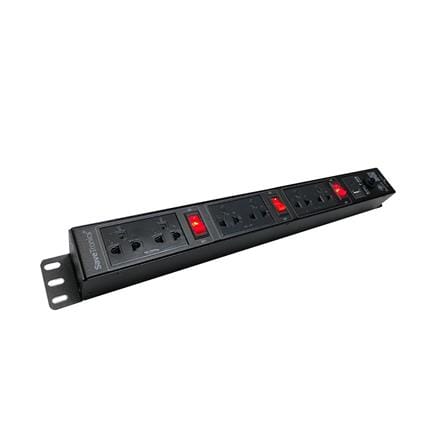 ปลั๊กไฟกันกระชาก 6 ช่อง 3 สวิตช์ SAVE TRONICS P-6EU-TIS 3 เมตร_1
