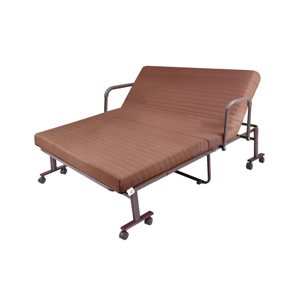 เตียงพับพร้อม TOPPER THAIBULL OLT247-100BLH สี BROWN