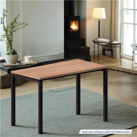โต๊ะอเนกประสงค์ OFFICEINTREND NEWTRON BL-CAPU 120 ซม. สีน้ำตาล/ดำ_1