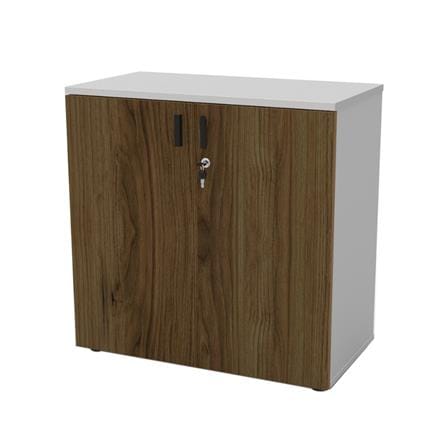 ตู้บานเปิด OFFICEINTREND W-VINTAGE สี VINTAGE OAK/ขาว_0