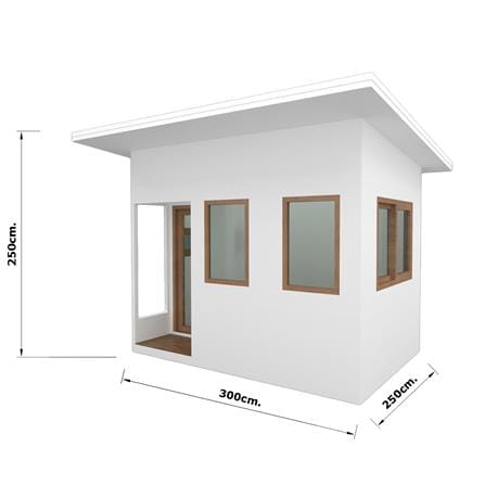 บ้านน็อคดาวน์ แบบ 3 โมเดิร์น T.C. GRANDHOME 3x2.5x2.5 ม._6