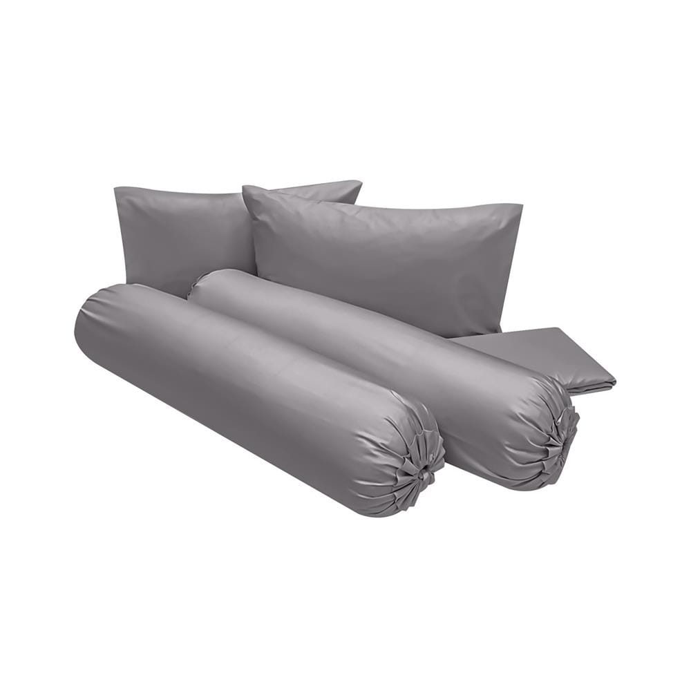 ชุดผ้าปูที่นอน 5 ฟุต 5 ชิ้น STEVENS COTTON FRESH SATEEN MD25GR