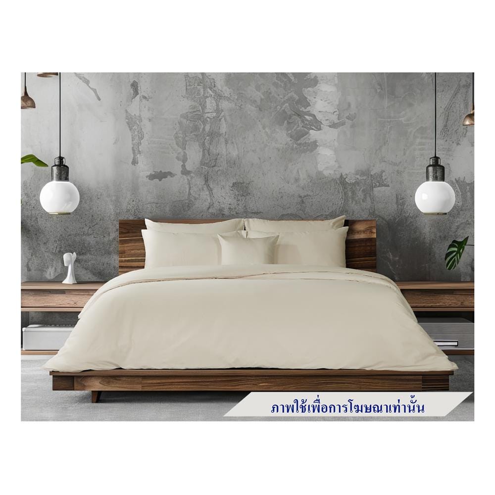 ชุดผ้าปูที่นอน 5 ฟุต 6 ชิ้น PERICO REGAL SOLID RS091