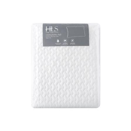 ปลอกหมอนหนุนกันเปื้อน HOME LIVING STYLE LUKA สีขาว_4