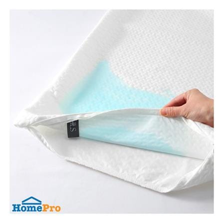 ปลอกหมอนหนุนกันเปื้อน HOME LIVING STYLE LUKA สีขาว_6