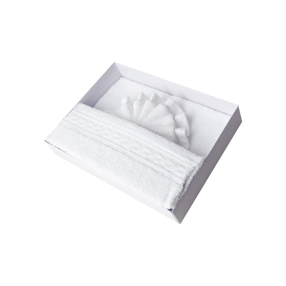 ผ้าขนหนู GIFT SET FROLINA HAPPINESS IMAGINE สี WHITE
