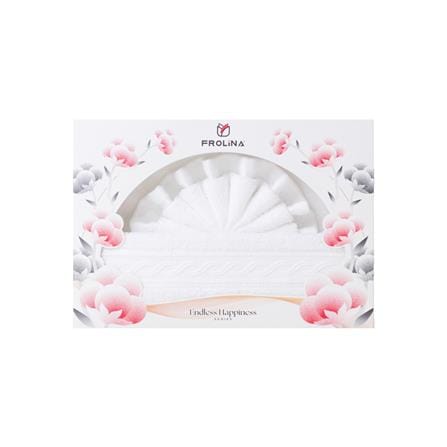 ผ้าขนหนู GIFT SET FROLINA HAPPINESS IMAGINE สี WHITE_5