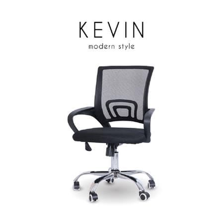 เก้าอี้สำนักงาน AS FURNITURE KEVIN สีดำ_4