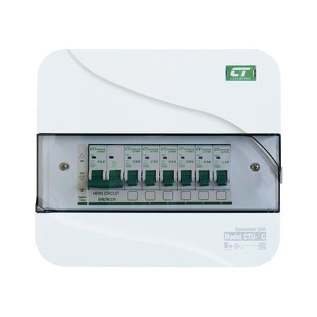 ชุดตู้คอนซูมเมอร์ยูนิต CTU-6 ช่อง เมนธรรมดา 63 แอมป์ CT ELECTRIC_0