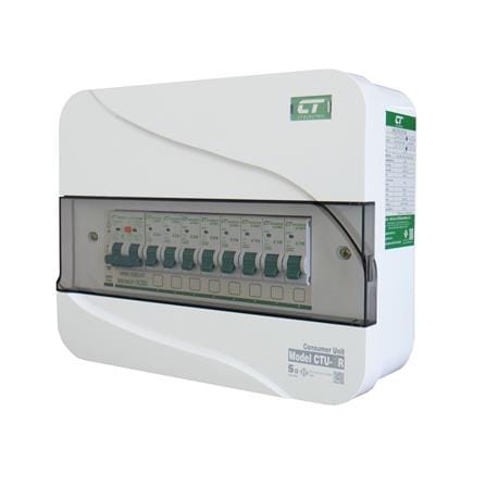 ชุดตู้คอนซูมเมอร์ยูนิต CTU-8 ช่อง เมนกันดูด RCBO 50 แอมป์ CT ELECTRIC_1