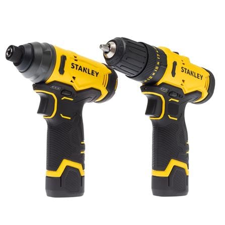 ชุดสว่านไขควงไร้สาย (พร้อมแบตเตอรี่) STANLEY SCHI10D2K-B1 12 โวลต์ แบตเตอรี่ 2.0AH 2 ก้อน_1