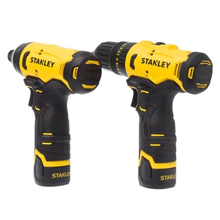 ชุดสว่านไขควงไร้สาย (พร้อมแบตเตอรี่) STANLEY SCHI10D2K-B1 12 โวลต์ แบตเตอรี่ 2.0AH 2 ก้อน_2