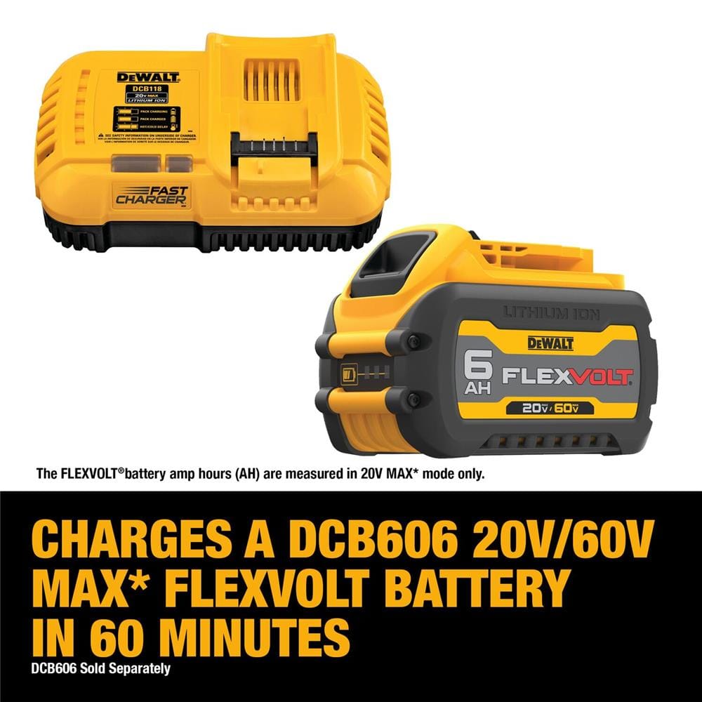 แท่นชาร์จแบตเตอรี่ DEWALT DCB118-KR 20V/60V 20 โวลต์ 8 แอมป์