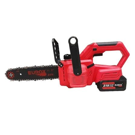 เลื่อยโซ่ไร้สาย (พร้อมแบตเตอรี่) EUROX Z 11.5 นิ้ว 21 โวลต์_1